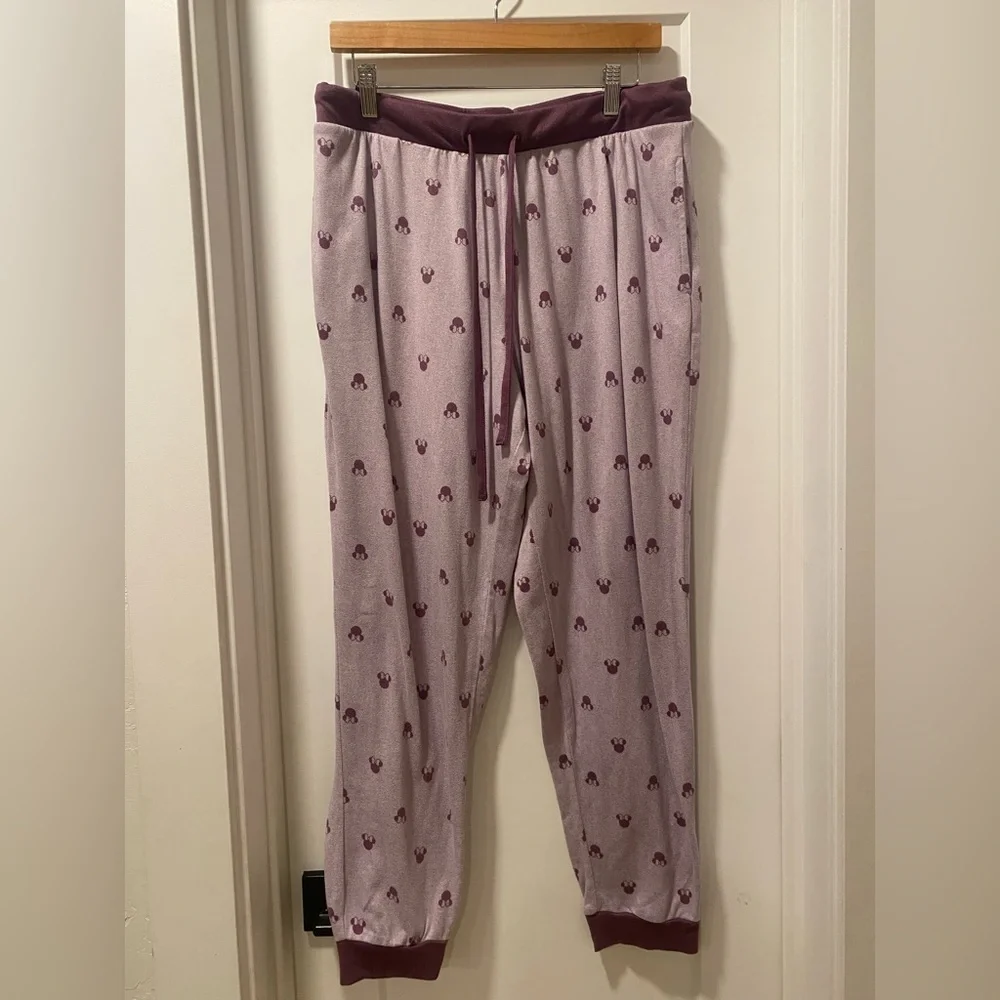 Disney Lavender Lounge Pants - Picture 1 of 5